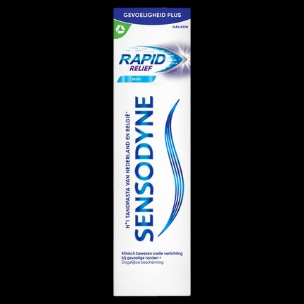 Sensodyne Toothpaste Rapid Relief Effective Relief For Sensitive Teeth
