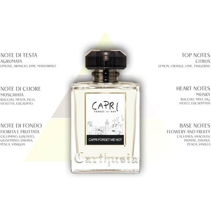 Carthusia 57168 Capri Forget Me Note Eau de Parfum 50ml