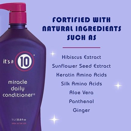 It's a 10 Miracle Daily Conditioner 33.8oz