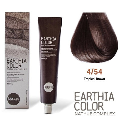 Bbcos Earthia Color Nathue Complex 454 Tropical Brown 100ml