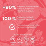 Naturaverde Upcycling Grapefruit Face Cleanser with Grapefruit Extract, Vitamin C, and Hyaluronic Acid 150ml