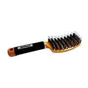 Rickiparodi Concave Hair Brush Ventbrush Narrow Rectangular For Men