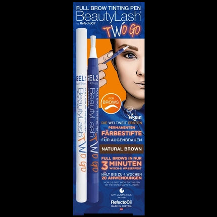 Refectocil Beautylash Two Go Neutral Brown Eyebrow Color