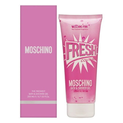 Moschino Pink Fresh Couture Bath & Shower Gel 200ml
