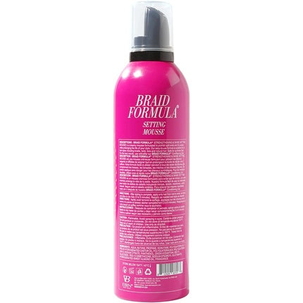 Ebin New York Lock'n Pomade Setting Mousse with Sweet Almond Oil 12.49oz 354ml