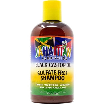 Black Castor Oil Sulfate-Free Shampoo 8oz 237ml