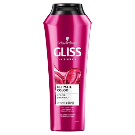 Gliss Ultimate Color Shampoo For Colored, Toned, And Lightened Hair 250ml