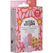 Wild Stripes Classic Sensitive Pastel Fun Hypoallergenic Plaster Set