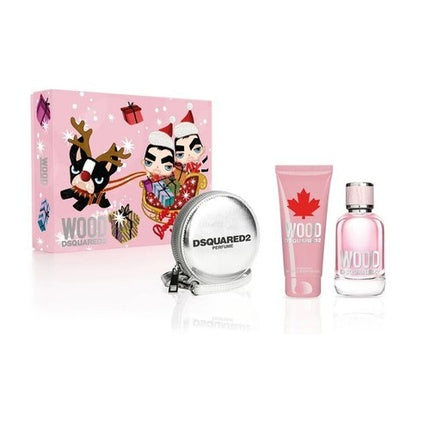 Wood Pour Femme Eau De Toilette Spray 100ml and Shower Gel