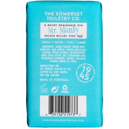 Mr Perfect & Friends Mr Manly Soap Sage Scented 200g