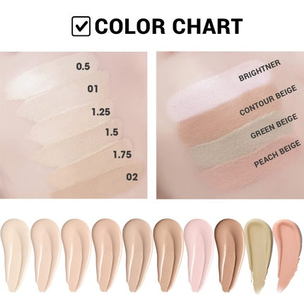 THESAEM Cover Perfection Tip Concealer SPF28 PA++ 6.5g Brightener