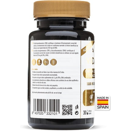 Vidalim 1000mg Omega 3 DHA Microalgae Per Capsule 30 Pearls