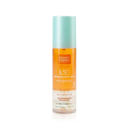 Martiderm Suncare F30 Bronze Spray 150ml Spf30 Body Spray Free After Sun Lotion 30ml