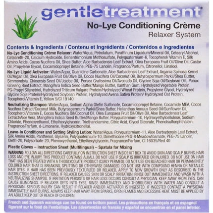 Gentle Treatment No-Lye Conditioning Creme Relaxer System Regular