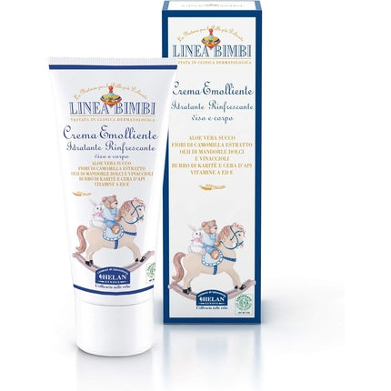 Helan Organic Baby Line Emollient Cream Moisturizing Face and Body 100ml