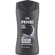 Axe Shower Gel Black 250ml Body Face And Hair Wash