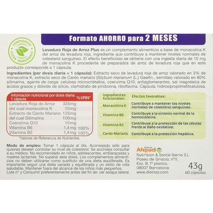 Dietisa Red Yeast 60 Capsules