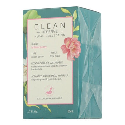 Clean Reserve H2eau Collection Brilliant Peony EDP Spray 50ml
