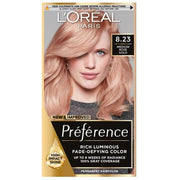L'Oreal Preference Hair Color 8.23 Medium Rose Gold
