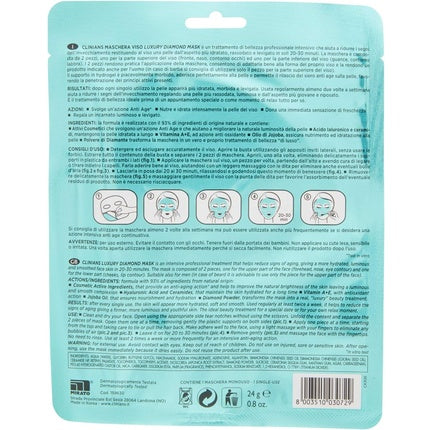 Luxury Diamond Mask Hydrogel Anti Age Firming Mask 25ml