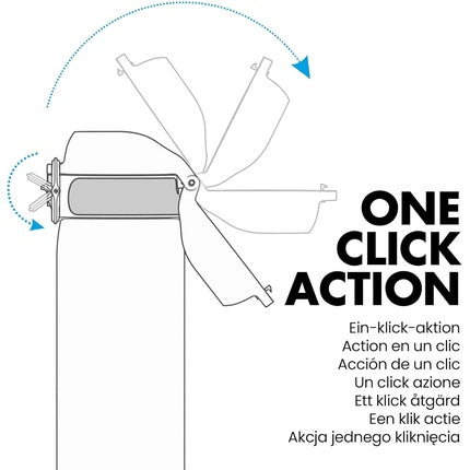 Ion8 Kids Water Bottle 350ml 12oz Leak Proof Easy to Open Secure Lock Dishwasher Safe BPA Free Carry Handle Hygienic Flip Cover Easy Clean Odour Free Carbon Neutral Sharks Design