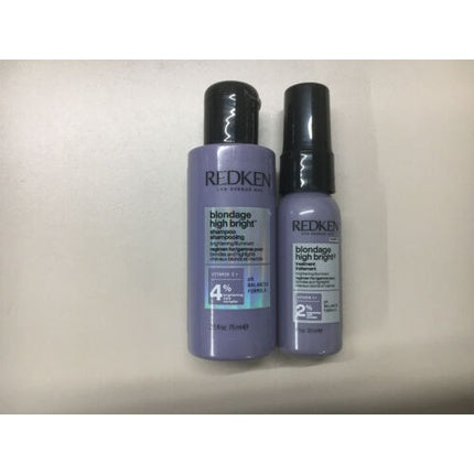 Redken Travel Set New Blondage High Bright Shampoo 75ml + Treatment 30ml