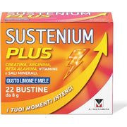 Sustenium Plus Lemon and Honey Flavor Energizing Supplement with Amino Acids, Vitamins, and Minerals for Physical and Mental Energy 22 Pieces