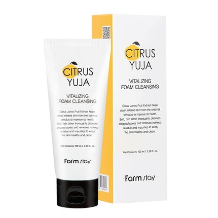 Farmstay Citrus Yuja Cleansing Foam 100ml