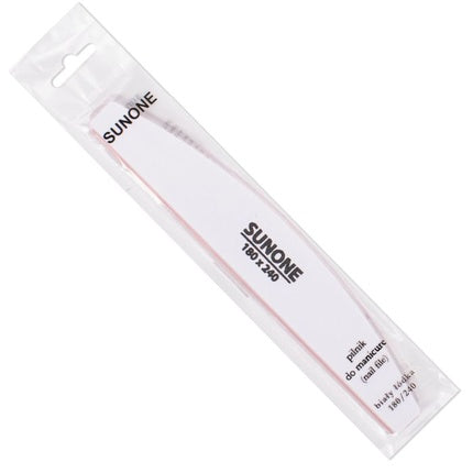 Sunone White Nail File 180240 1 Piece