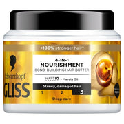 Gliss Aqua Revive Strengthening Hair Mask 4 In 1 Nourishment 400ml