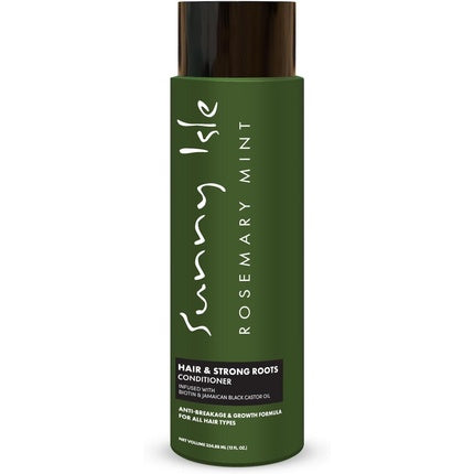 Sunny Isle Rosemary Mint Hair and Strong Roots Conditioner 12oz - Anti-Breakage