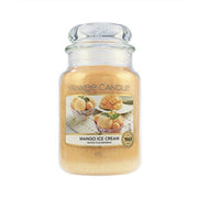 Yankee Candle Mango Ice Cream Candle Aromatic Candle Classic Medium 411 G