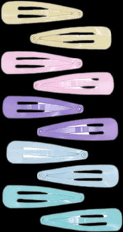 Beter Children's Hair Clips, Mixed Colors