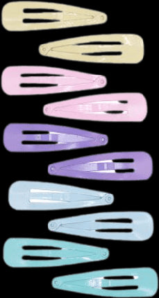 Beter Children's Hair Clips, Mixed Colors