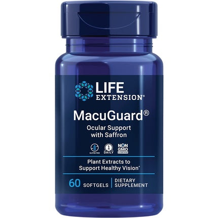Life Extension MacuGuard Ocular Support 60 Softgels