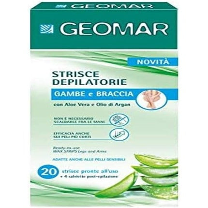 Geomar Leg and Arm Depilatory Strips