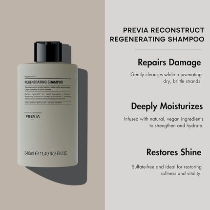 Previa Reconstruct Regenerating Shampoo 340ml