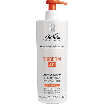 BioNike Triderm A.D. Emollient Cream 400ml