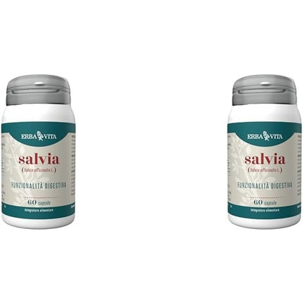 Erba Vita Sage Food Supplement 60 Capsules