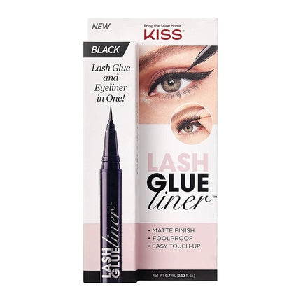 Kiss Black Glue Liner 7ml