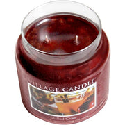 Village Candle Scented Candle In Jar Mulled Cider 737g, Red, 10.2x10.6x15.4 Cm