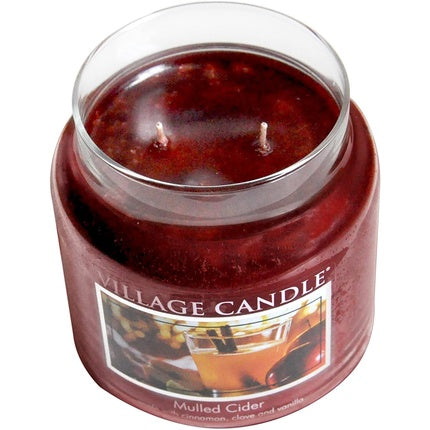 Village Candle Scented Candle In Jar Mulled Cider 737g, Red, 10.2x10.6x15.4 Cm