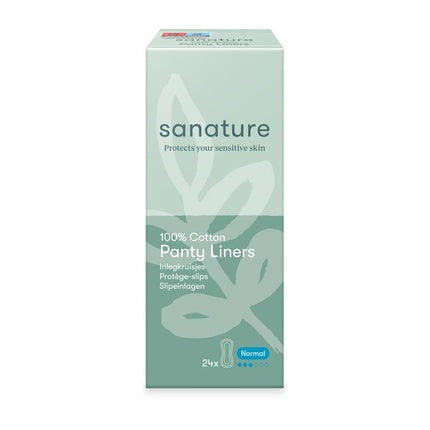 Sanature Cotton Panty Liners Normal Box Comfortable And Breathable