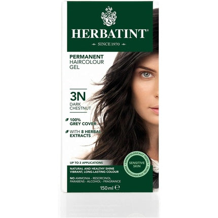 Herbatint Natural Hair Colour Dark Chestnut 150ml
