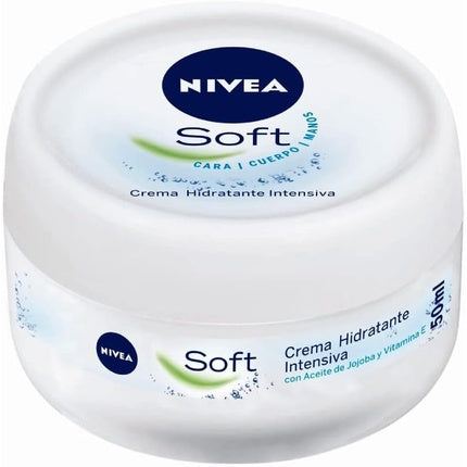 NIVEA Soft Moisturising Cream with Vitamin E and Jojoba Oil 50ml