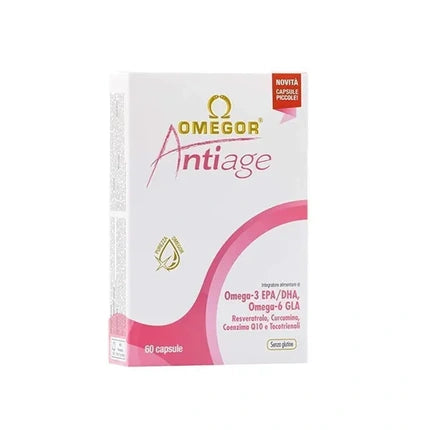 Uga Nutraceutical Omegor Antiage Dietary Supplement Of Omega 3 And 6 60 Capsules
