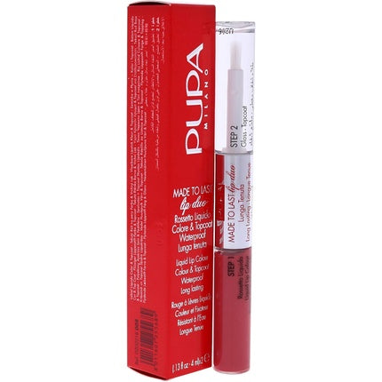 Pupa Milano Made To Last Lip Duo 008 Miami Pink for Women 0.13 Oz