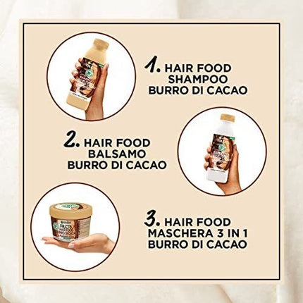 Garnier Fructis Hair Food Regenerating Cocoa Butter Hair Mask for Dry Hair