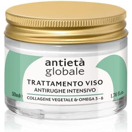 Herbal Anti-Ageing Global Intensive Anti-Wrinkle Treatment 50ml with Vegetable Collagen Omega3 and Omega6