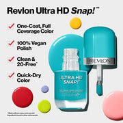 Revlon Ultra HD Snap! Nail Polish 031 She's On Fire 8ml